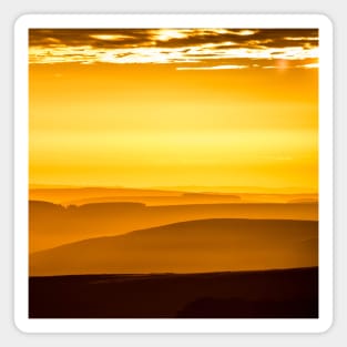 SCENERY 14 - Sunset Horizon Landscape Nature Magnet